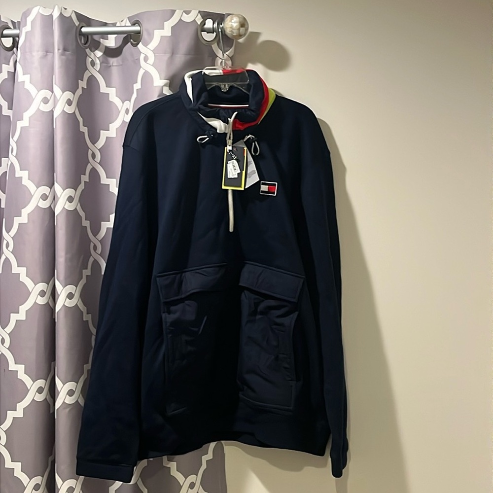 Tommy Hilfiger 1985 Heritage Collection Sailing Gear Hoodie Sweatshirt Mens XXL